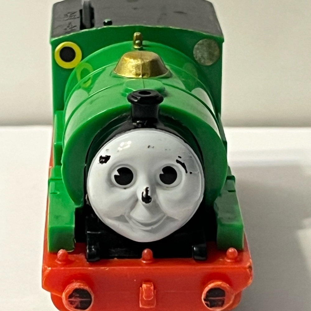 Vintage Tomy Thomas Train Motorized Trackmaster Percy 1994 #6